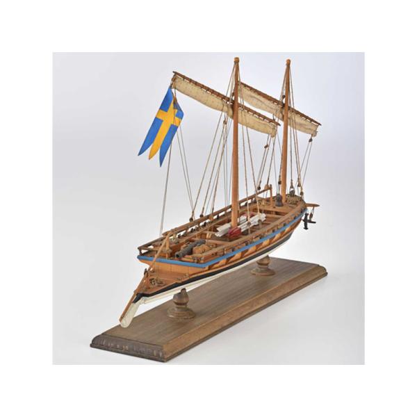 AMATI Švédská válečná loď 1775 1:35 kit (obrázek 4)