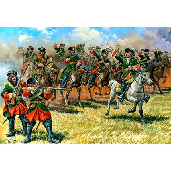 Wargames (AOB) figurky 8072 – Dragoons of Peter the Great (1:72)