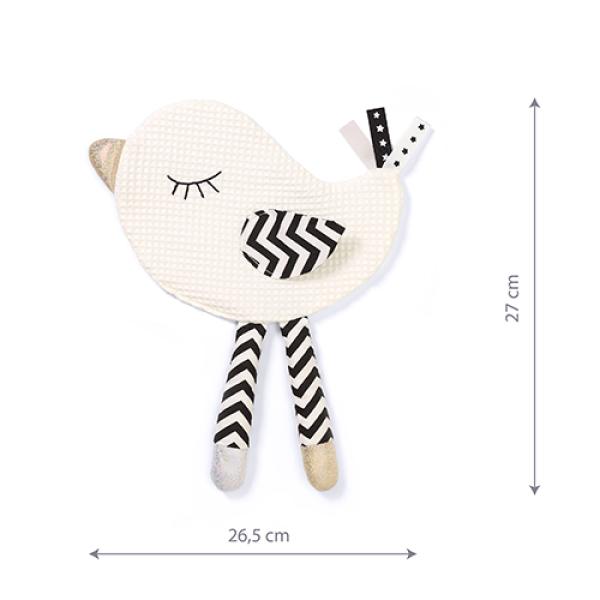 BABYONO Hračka mazlíček Little Birdie 0m+ (obrázek 10)