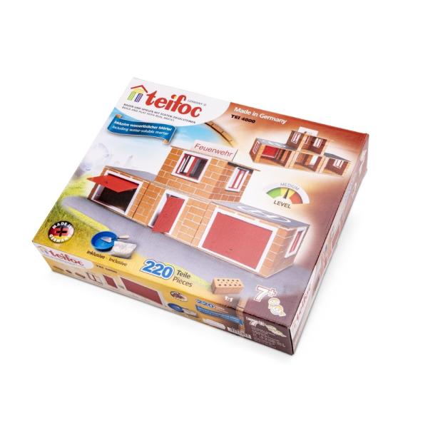 TEIFOC stavebnice Hasičská stanice 220 dílků