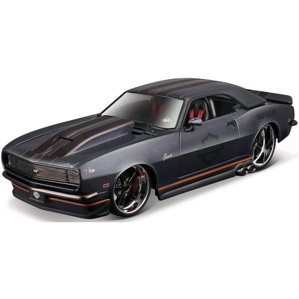 Maisto - Harley-Davidson Custom, 1968 Chevrolet Camaro Z/28 , 1:24