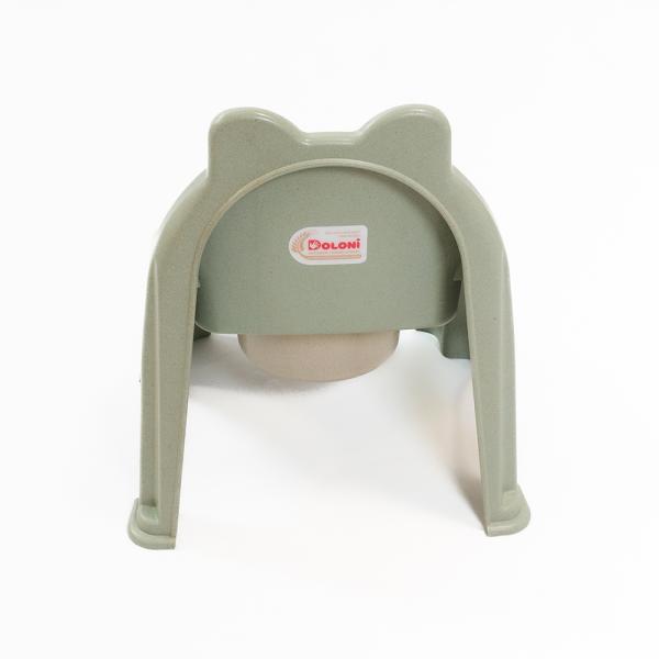 Doloni ECO Line Dětský nočník s tygrem Eco zeleno-béžový