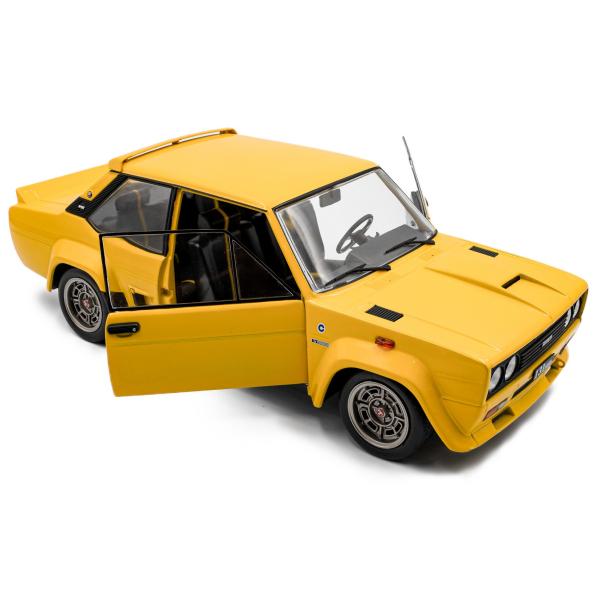1:18 FIAT 131 ABARTH YELLOW 1980 - SOLIDO - S1806006
