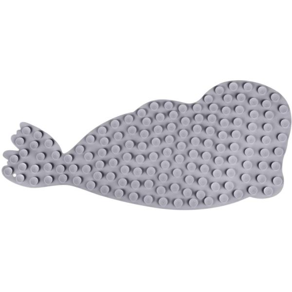 Silikonová protiskluzová podložka do vany, Dove Grey (obrázek 6)