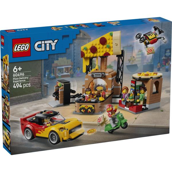 LEGO® City 60496 Donáška pizzy s vozidly (obrázek 3)