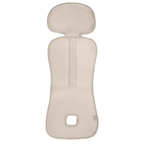 Prodyšná podložka do autosedačky Breeze sk. 2/3, Ivory Beige