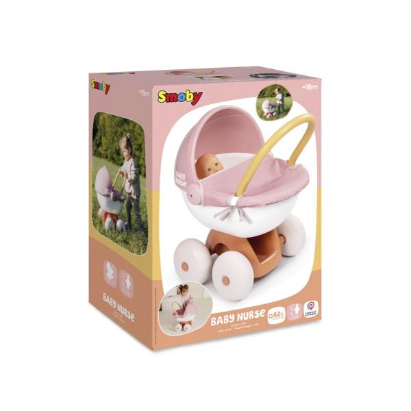 Smoby Baby Nurse Kočárek hluboký pro panenky PRAM (obrázek 4)