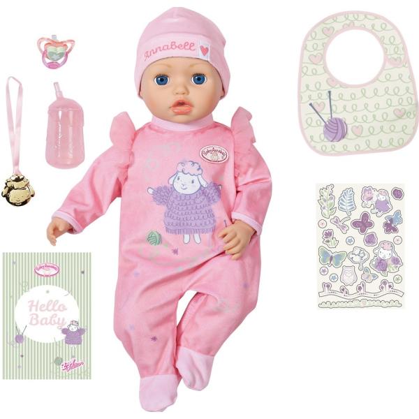 Zapf Creation 709900 Baby Annabell Interaktivní Annabell, 43 cm