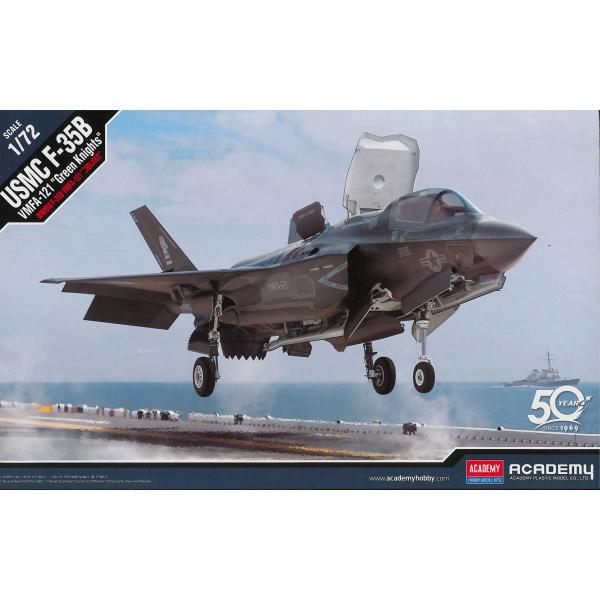 Model Kit letadlo 12569 - USMC F-35B VMFA-121 "Green Knights" (1:72)