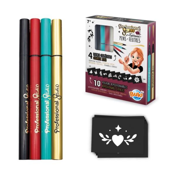 Kreativní sada – Tetovací pera – GOLD