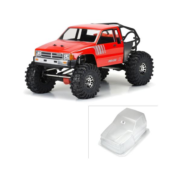 Pro-Line karosérie 1:6 1985 Toyota Hilux SR5 čirá: SCX6 (obrázek 9)