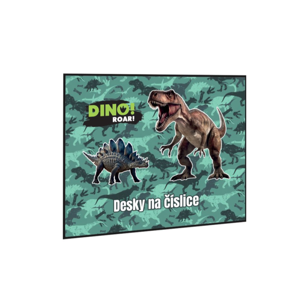 Dosky na číslice Dino