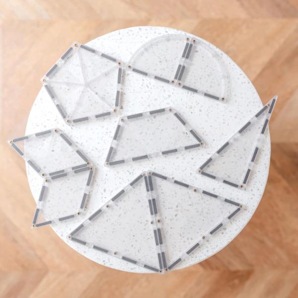 CONNETIX® Clear Shape Expansion Pack magnetická stavebnice 24 pc (obrázek 7)