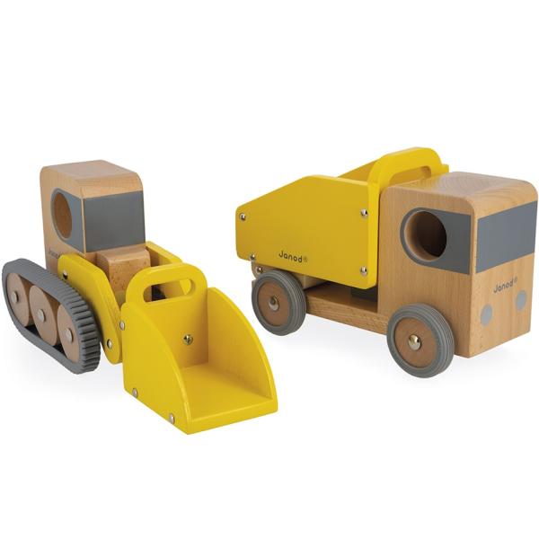 Janod Sada bagr a nákladní auto Bolid (obrázek 5)