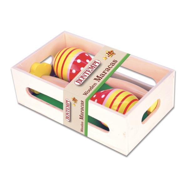 Bontempi Dřevěné maracas 562010 (obrázek 4)