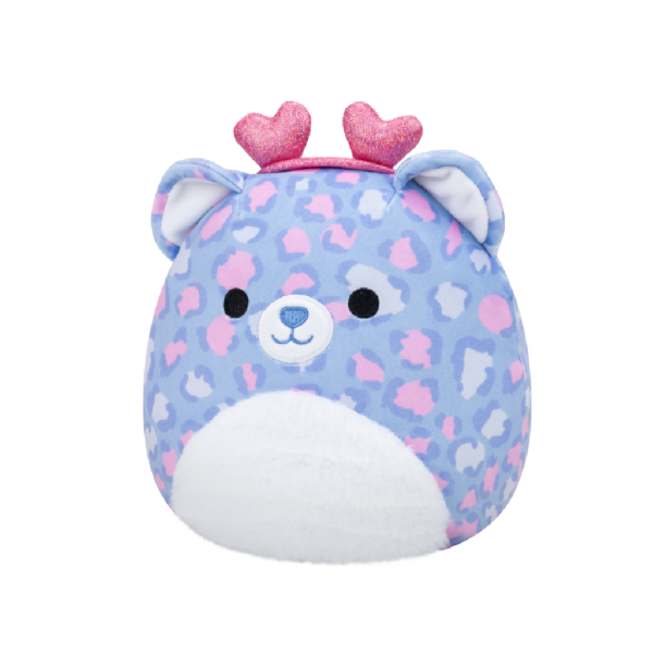 SQUISHMALLOWS Fialový leopard – Noam