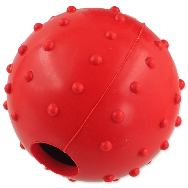 Hračka Dog Fantasy míč gumový s provazem mix barev 6x30cm (obrázek 3)