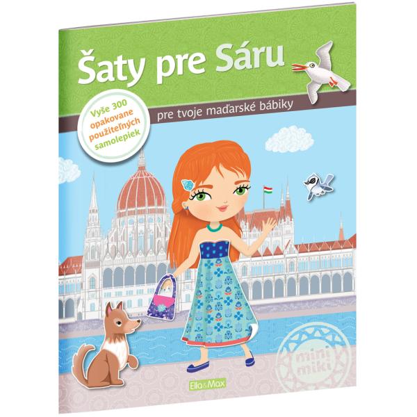 Šaty pre SÁRU Kniha samolepiek