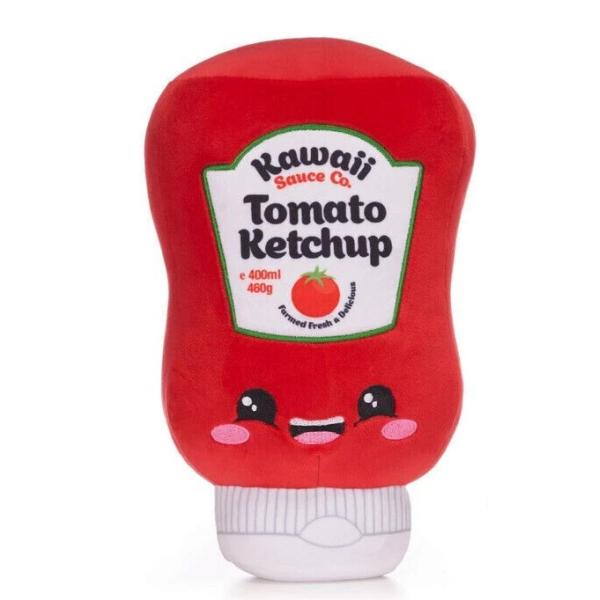 KAWAII SAUCES Juguete de peluche Ketchup 27cm