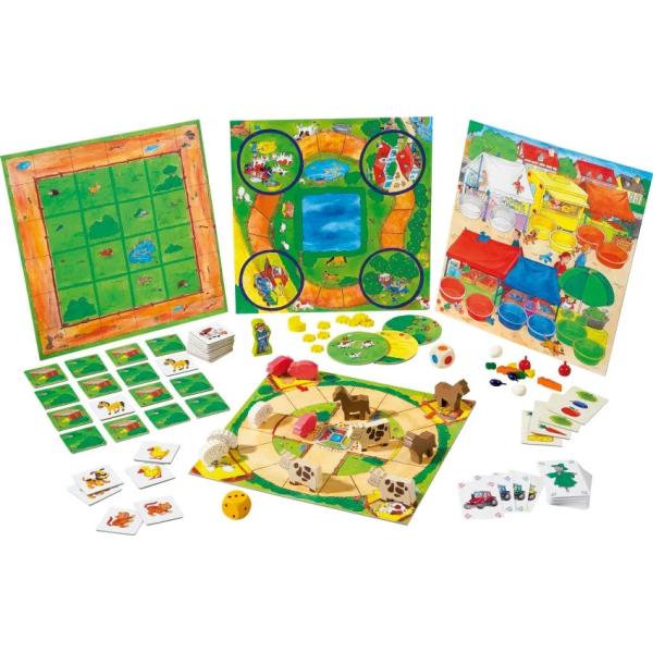 Haba Můj první herní poklad Sada 10 her od 3 let