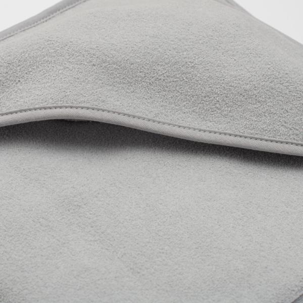 Dětská froté osuška s kapucí New Baby BASIC 100x100 šedá (obrázek 3)