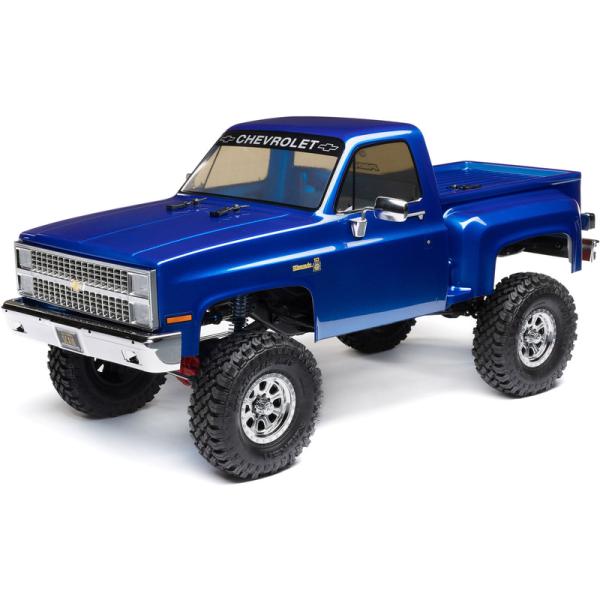 Axial SCX10 III Base Camp 1:10 4WD Chevy K10 1982 RTR modrý