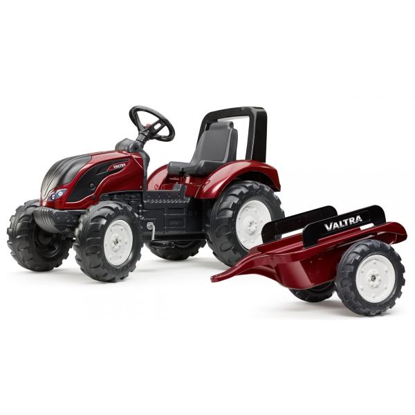 Falk Šlapací traktor 4000AB VALTRA S4 s vlečkou