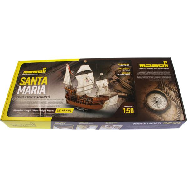 MAMOLI Santa Maria 1492 1:50 kit (obrázek 3)