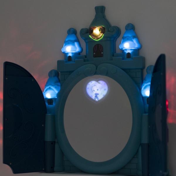 Dětský toaletní stoleček ledový svět se světlem, hudbou a stoličkou BABY MIX