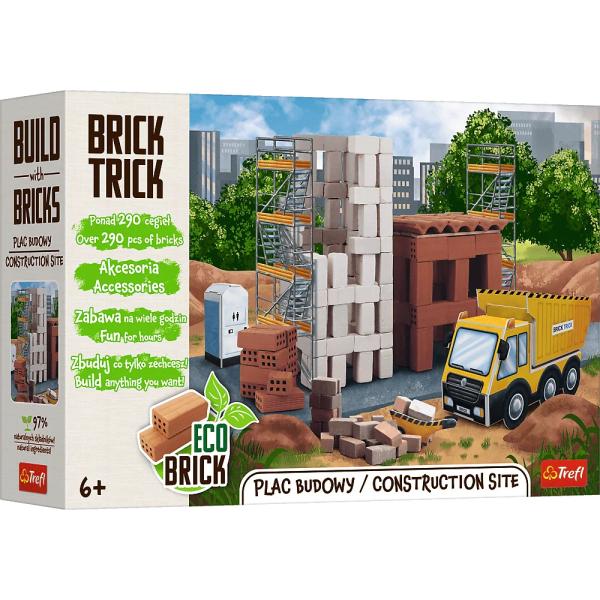 Trefl Brick Trick Cantiere XL 290 pezzi