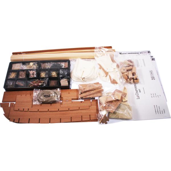 COREL La Couronne 1636 1:100 kit (obrázek 5)