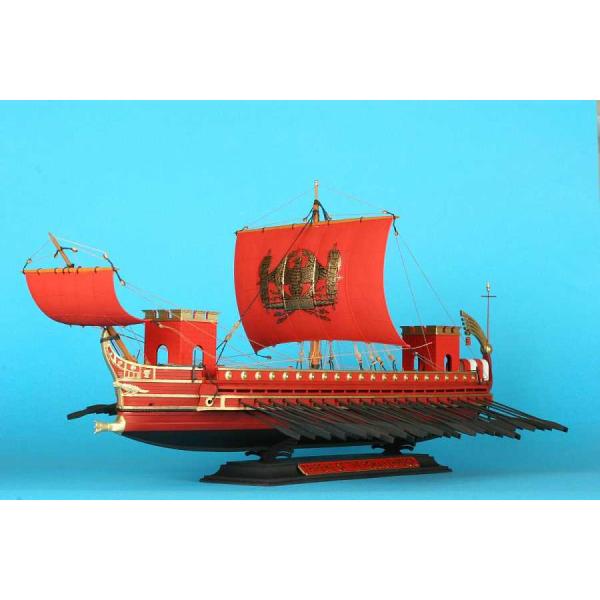 Model Kit loď 9019 – Trireme of the Roman Emperor (1:72) (obrázek 4)