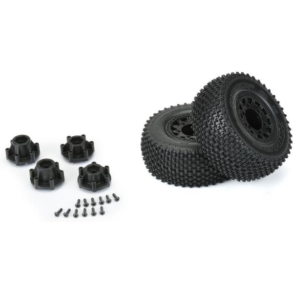 Pro-Line kolo 2.2/3.0", pneu Gladiator M3, disk Raid H12 černý (2) (obrázek 3)