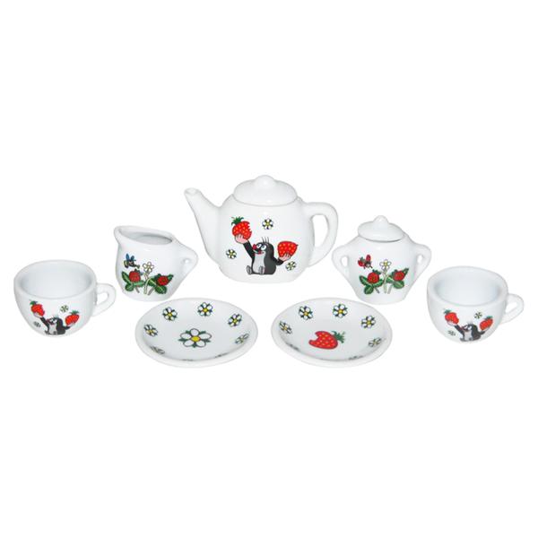 Čajová porcelánová súprava - Krtko