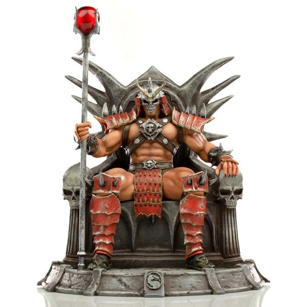 Iron Studios Mortal Kombat - Shao Khan Socha Deluxe Art Scale 1/10
