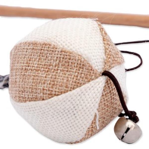HPET hračka palička s míčkem a rolničkou 40cm (obrázek 8)