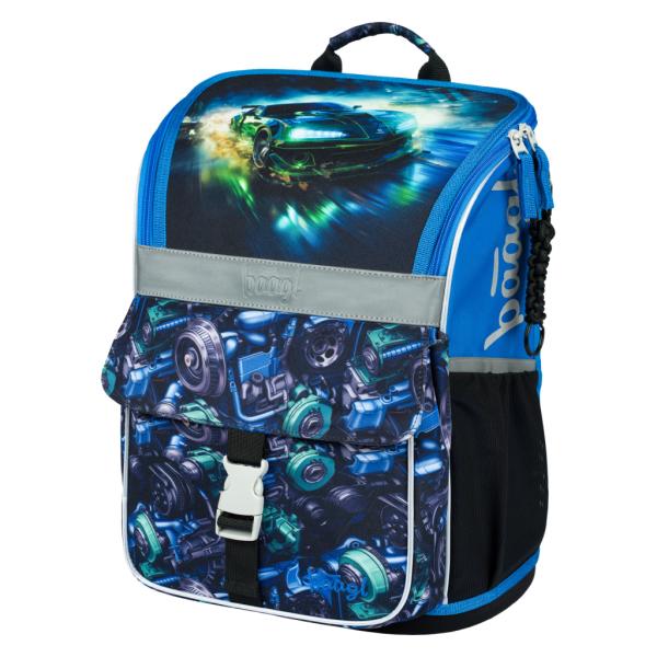 BAAGL Školní aktovka Závodní auto