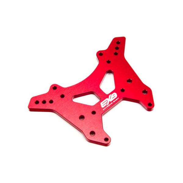 Ammortizzatore Arrma torre anteriore L CNC 7075 T6 alluminio, rosso