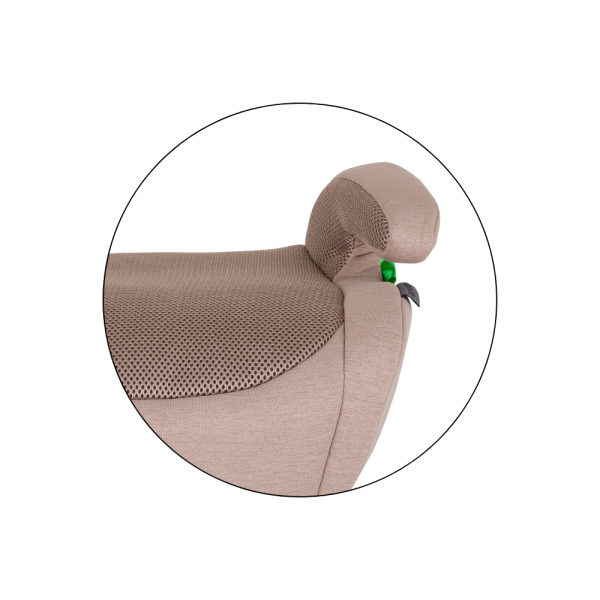 PETITE&MARS Podsedák Optimus Pro i-Size Air Tan Brown 125 - 150 cm (22-36 kg) (obrázek 9)