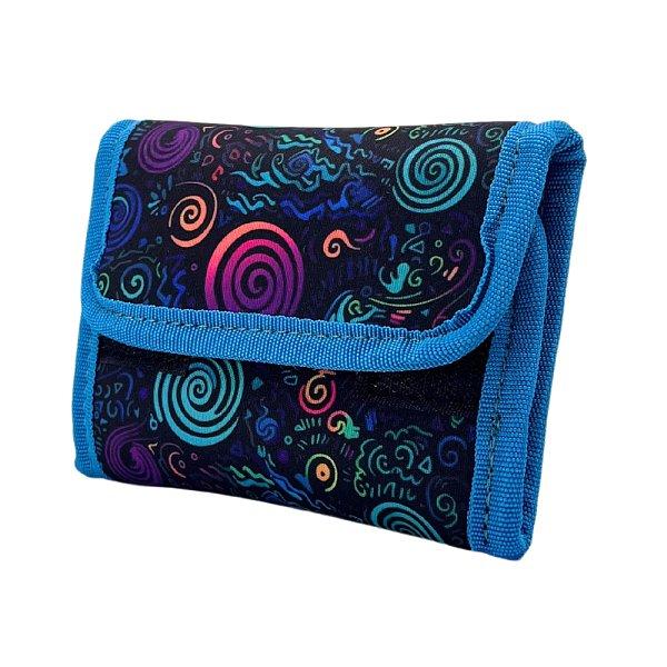 PIXIE CREW Peněženka, modrá, Spiral magic, 50 pixelů