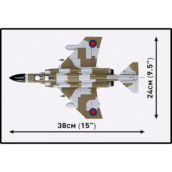 Cobi 5908 Ozbrojené síly F-4F Phantom II, 1:48, 728 k