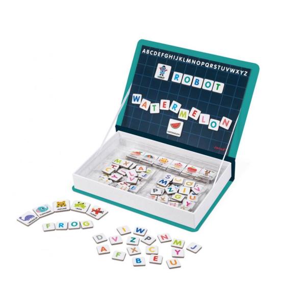 Janod Magnetibook Abeceda anglická Magnetická kniha pro děti (obrázek 6)