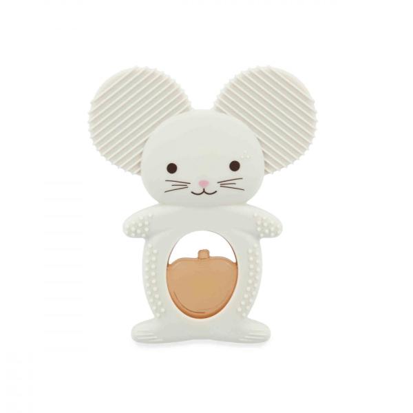 Kaloo Grignoti Silikonové kousátko s chladicím efektem Myška