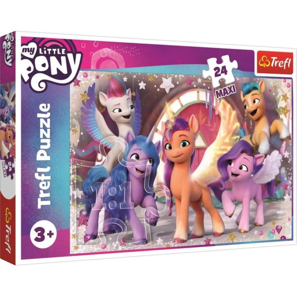 Trefl Puzzle 24 Maxi - Radost poníků / My Little Pony