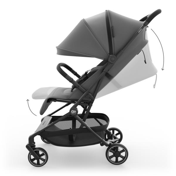 KINDERKRAFT Kočárek sportovní Nebo Platinum Grey (obrázek 6)