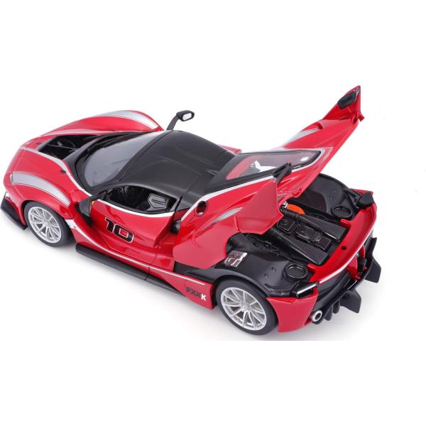 Bburago 1:24 Ferrari Racing FXX K Metalic Red (obrázek 3)