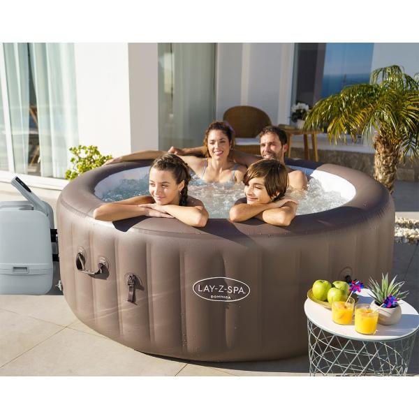 Bestway 6001S Vířivka LAY-Z-SPA® Dominica HydroJet™ pro 6 lidí (Energy-saving) 196 x 71 cm (obrázek 4)