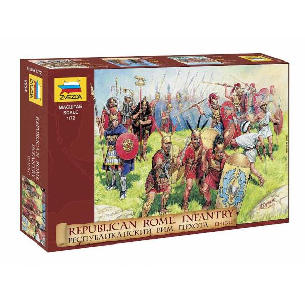 Model Kit figurky 8034 - Republican Rome Infantry (RR) (1:72)