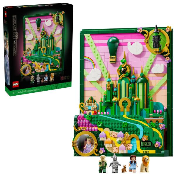 LEGO® Wicked 75685 Nástenné umenie: Emerald City