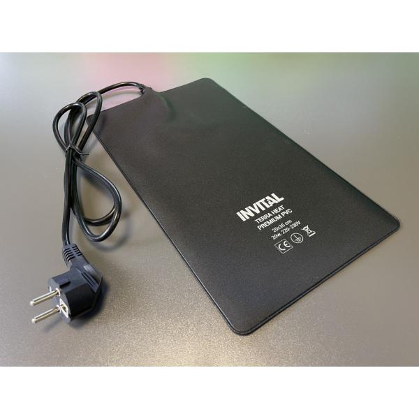 INVITAL voděodolná PVC vyhřívací podložka 15x25cm 10W